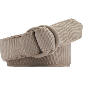 Peter Millar O-Ring Belt Mens Small Crown Crafted Performance Khaki Italy 40.5"